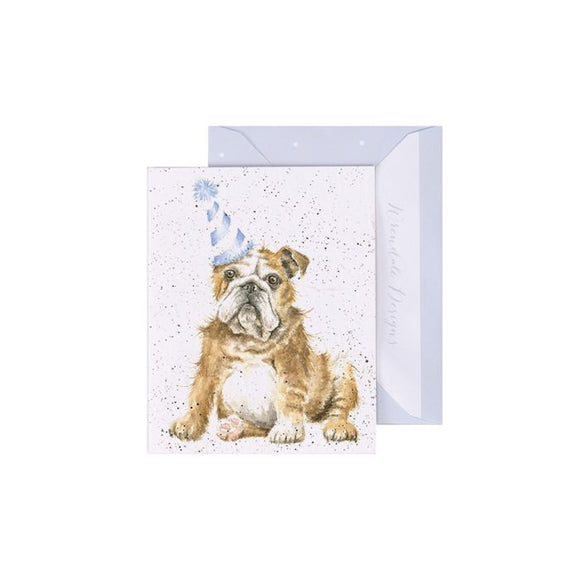 Gift Enclosure Card - Smile! Bulldog