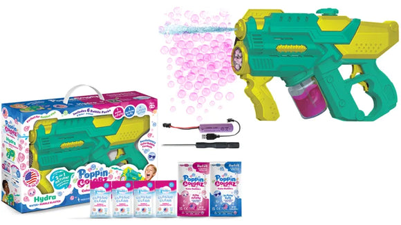 Poppin Colorz Hydra 2-in-1 Color Bubble Blaster