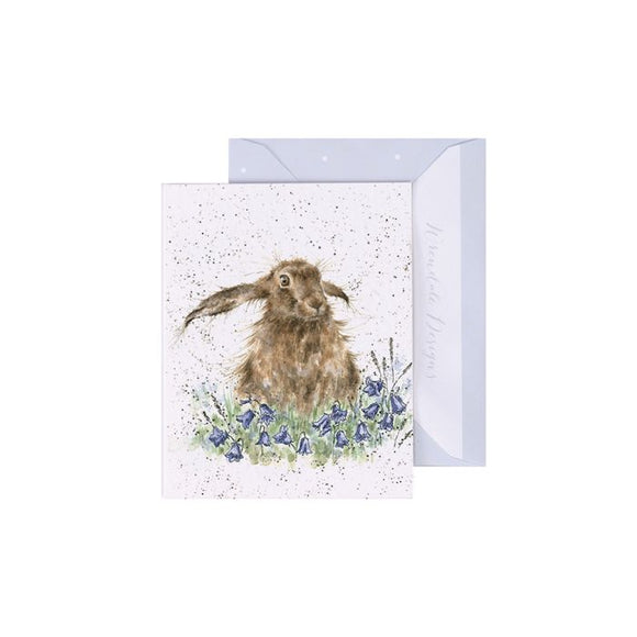 Gift Enclosure Card - Bright Eyes Hare
