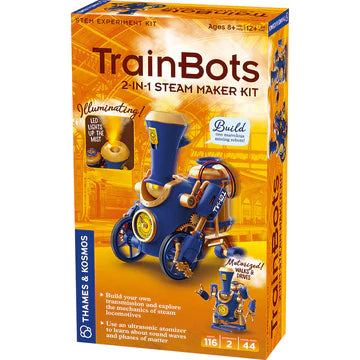 Thames & Kosmos TrainBots 2-in-1 Steam Maker Kit