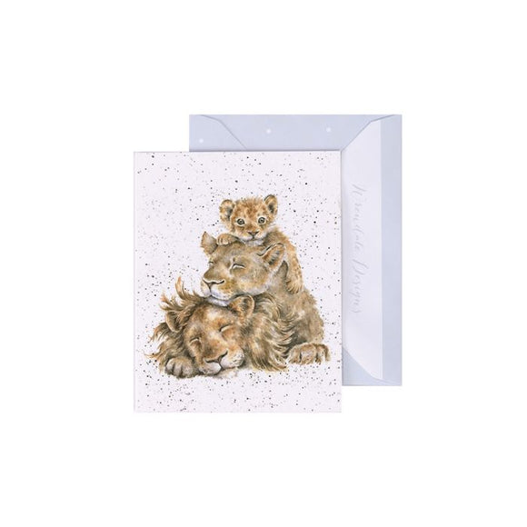 Gift Enclosure Card - Family Pride Lion