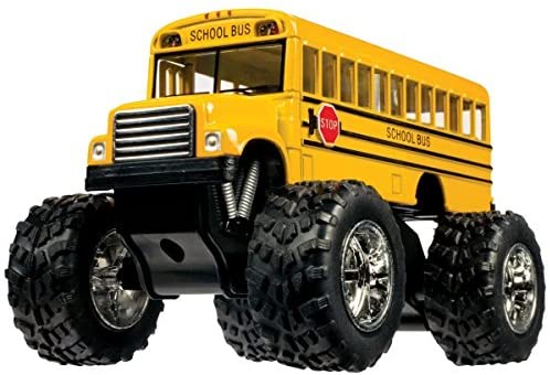 Toysmith Diecast Monster School Bus 5