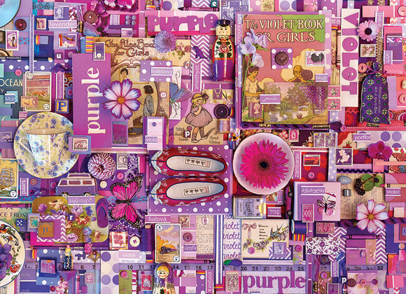 Cobble Hill 1000pc Puzzle 80151 Purple