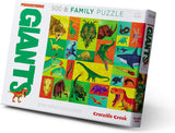 Crocodile Creek 500pc Family Puzzle 28859 Prehistoric Giants
