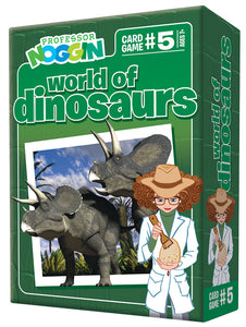 Professor Noggin's Card Game World of Dinosaurs