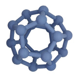 Kushies Silicone Teething Toy - Silibounce, Mineral Blue