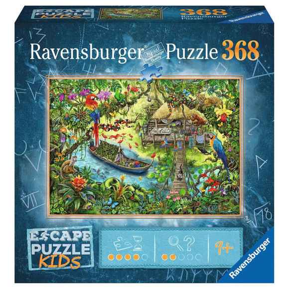 Ravensburger 368pc Escape Puzzle Kids 12934 Jungle Journey