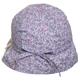 Calikids Sun Hat S2121 Purple Floral
