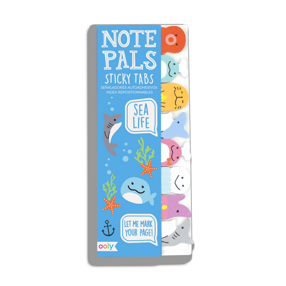 Ooly Note Pals Sticky Tabs - Sea Life