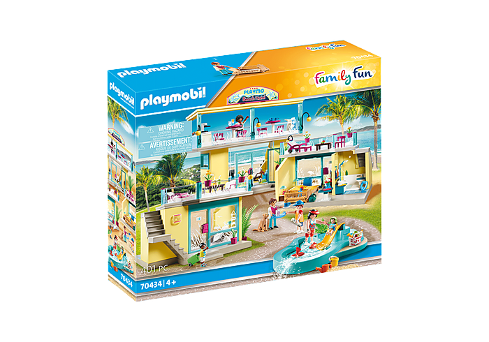 Playmobil 70434 Family Fun PLAYMO Beach Hotel - Main Image