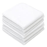 Kushies Washcloths 6pack White