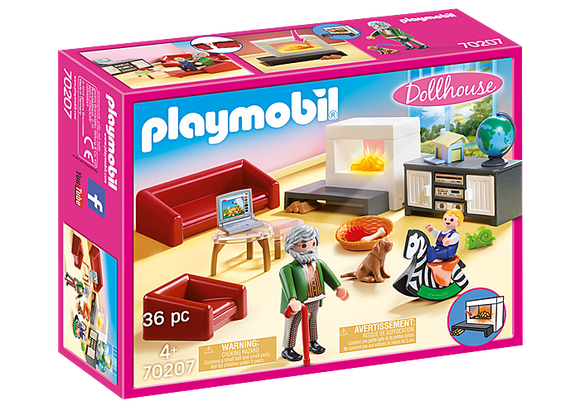 Playmobil 70207 Large Dollhouse Comfortable Living Room