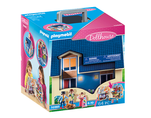 Playmobil 70985 Dollhouse Take Along Modern Doll House