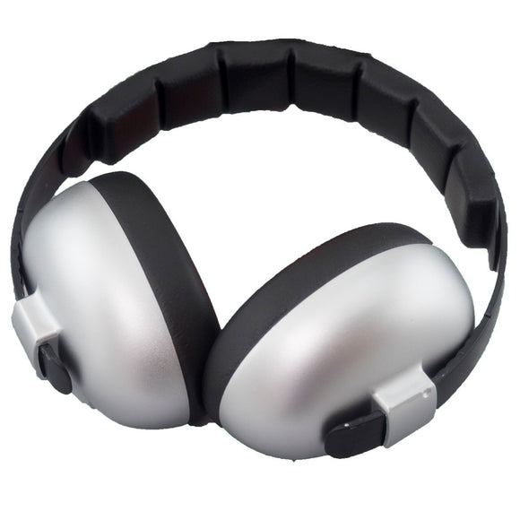 Banz Infant Hearing Protection Earmuffs, Silver