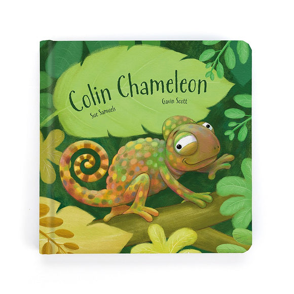 Jellycat Colin Chameleon Book *