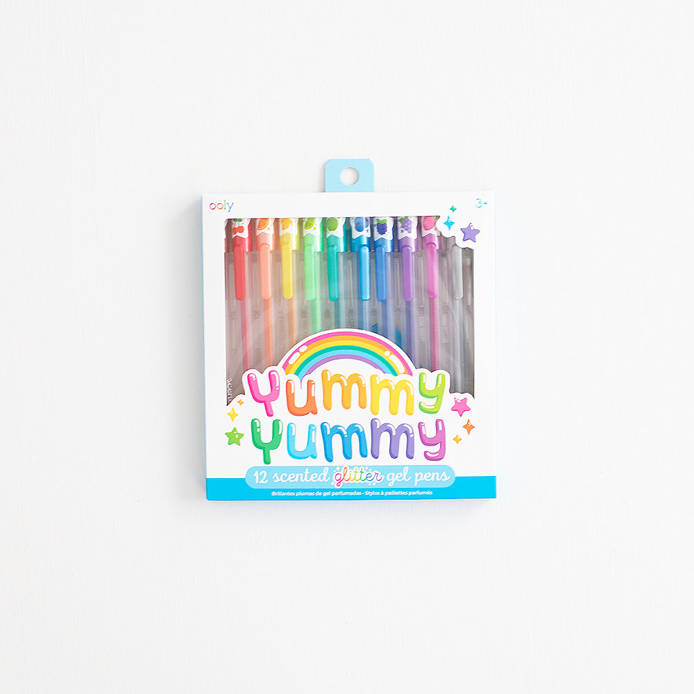 Ooly Yummy Yummy Scented Glitter Gel Pens – Klubhouse for Kids