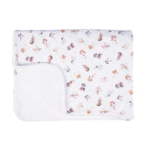 Wrendale Baby Blanket Dogs "Little Paws"