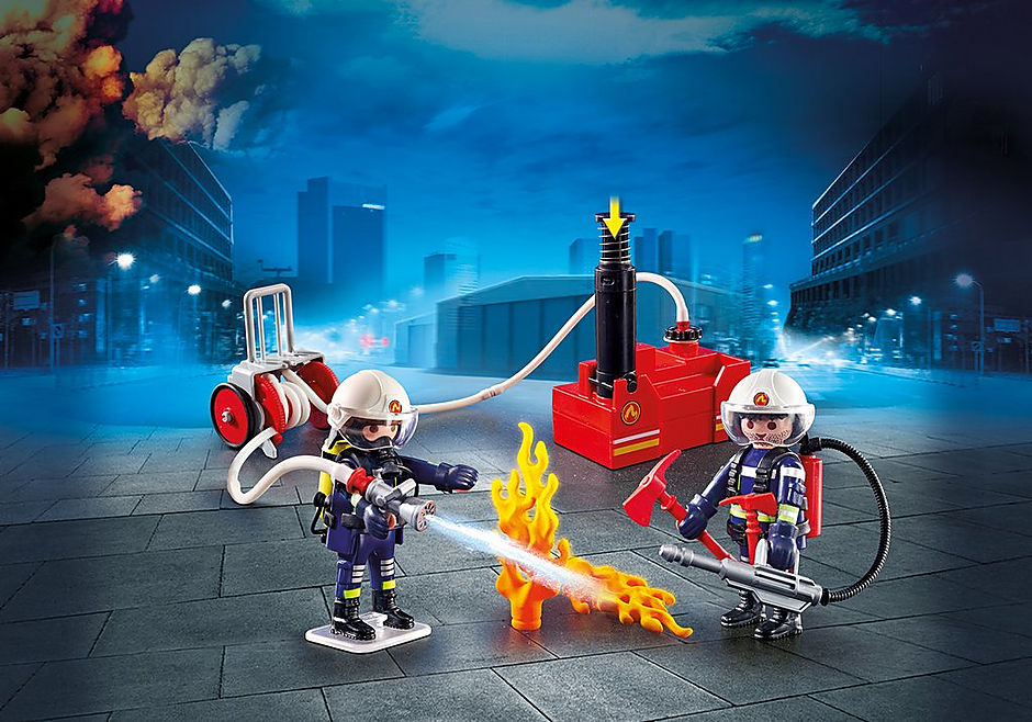 PLAYMOBIL Fire Engine with Truck (70557)