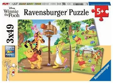 Ravensburger 3x49pc Puzzle 05187 Winnie The Pooh Sports Day