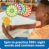 Learning Resources 3791 Skill Builders! Sight Words Quiz Wheel