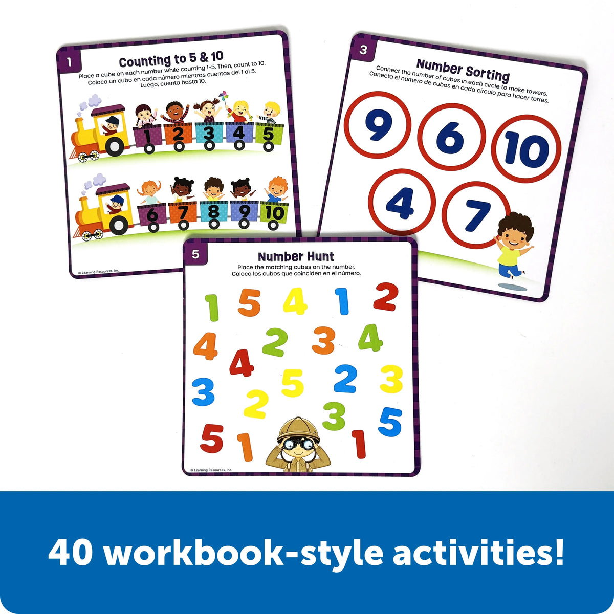 Learning Resources 3387 Skill Builders! Number Learning Kit – Klubhouse ...