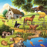Ravensburger 3x49pc Puzzle 09265 Forest/Zoo/Domestic Animals