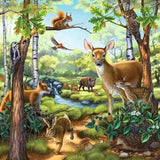 Ravensburger 3x49pc Puzzle 09265 Forest/Zoo/Domestic Animals
