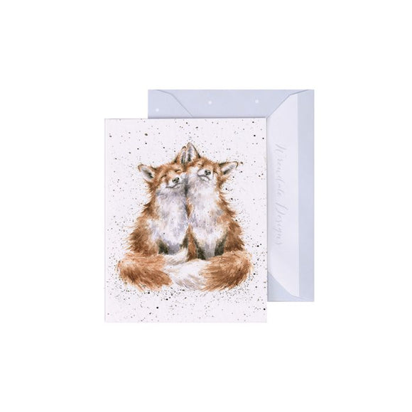 Gift Enclosure Card - Contentment Fox