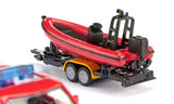 siku 1608 Land Rover Defender with Boat