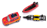 siku 1608 Land Rover Defender with Boat