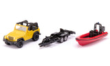 siku 1658 Jeep with Boat