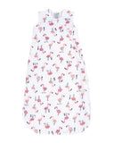 Perlimpinpin Cotton Muslin Sleep Bag 0.7 TOG Flamingos