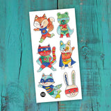 Pico Tattoos -  Animal Superheros 409