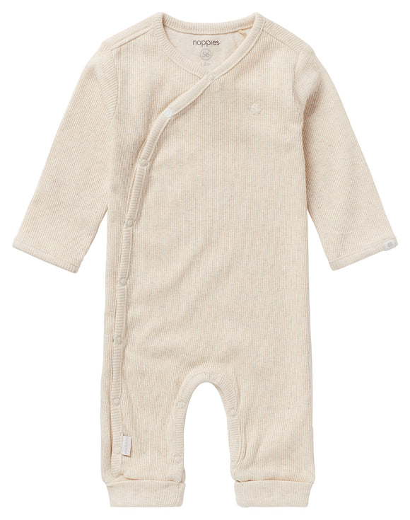 Noppies Playsuit Jersey Rib Nevis Oatmeal