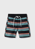 Enforce Swim Short Boardshort Waterfall Stripe KIDS'