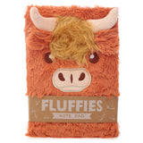 Highland "Coo" Cow Fluffies Notebook