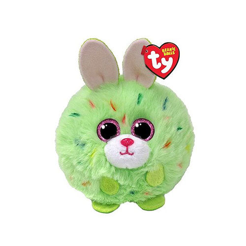 Ty Puffies KIWI  the Green Bunny