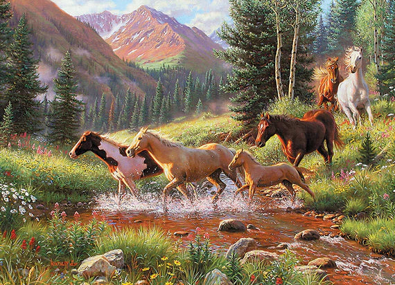 Cobble Hill 1000pc Puzzle 40168 Mountain Thunder