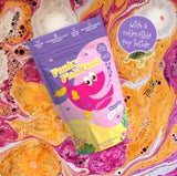 LOOT Funky Fish Food Foaming Bath Salt - Swoon Maroon