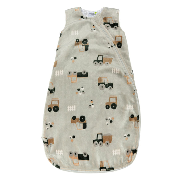 Perlimpinpin Plush Sleep Bag 1.5 TOG Tractors