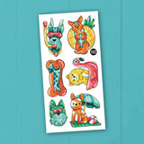 Pico Tattoos -  Dogs at the Beach 405