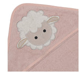 Perlimpinpin TODDLER Hooded Towel Sheep