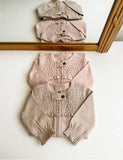 L'oved Baby FINAL SALE Smocked Zipper Footie Rosewater Dots