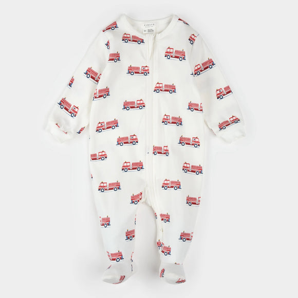 Petit Lem Sleeper Fire Truck Print