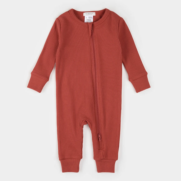 Petit Lem FINAL SALE Rib Sleeper Red