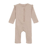 Fixoni Rib Romper Silver Peony