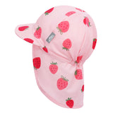 Jan & Jul Sun Soft UV Baby Cap Pink Strawberry