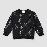Miles the Label Dancing Glow-in-the-Dark Skeletons 2pc set BABY
