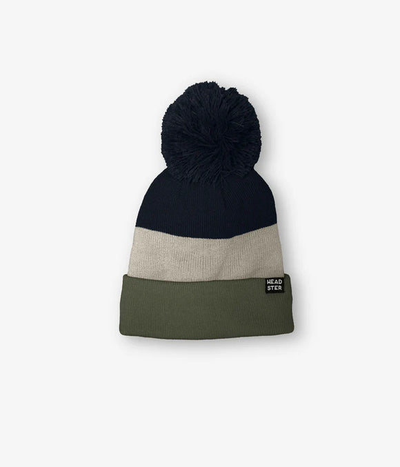 Headster Winter Hat TRICOLOR Hedge Green