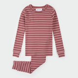 Petit Lem 2pc Pajama Set Jazzberry Striped